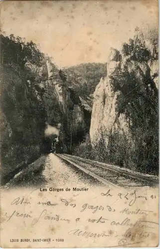 Moutier mit Zug -186902