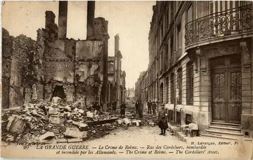 Reims - Rue de Cordeliers -10558