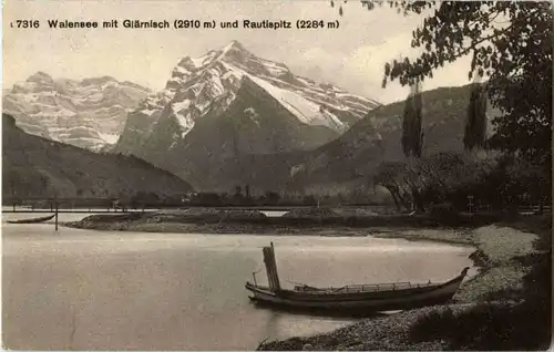 Walensee mit Glärnisch -179532