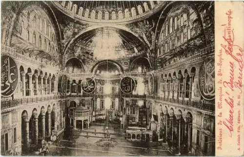 Constantinople - Mosque de Ste Sophie -183126