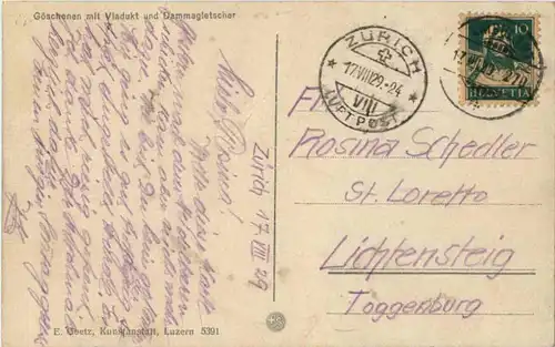 Gotthardbahn - Goeschenen -180790