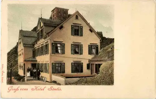 Gruss vom Hotel Säntis -187412