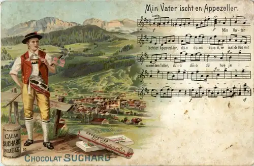 Chocolat Suchard - Appenzell - Litho -187356