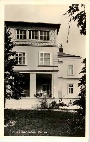 Baden - Villa Lembacher -187560