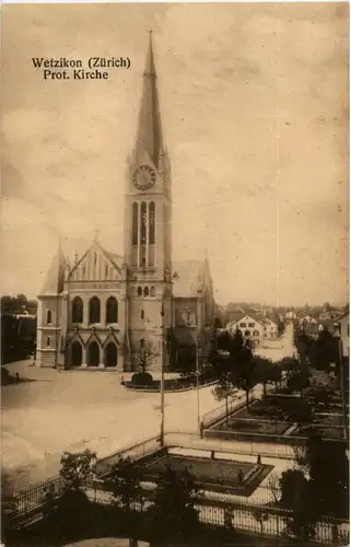 Wetzikon - Prot. Kirche -138444