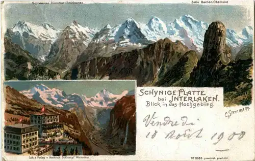 Schynige Platte bei Interlaken -187152