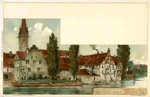 Gruss aus Stein am Rhein - Litho -187414