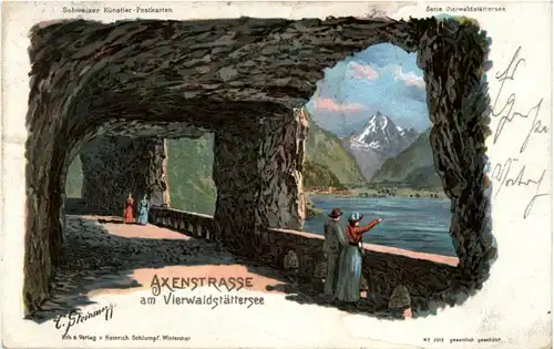 Axenstrasse - Litho -186928