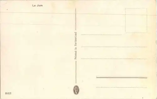 Le Jura - Künstlerkarte -180532