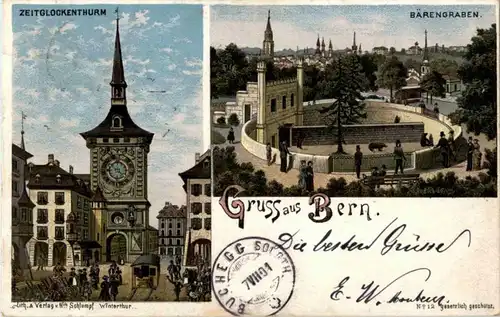 Gruss aus Bern - Litho -187458