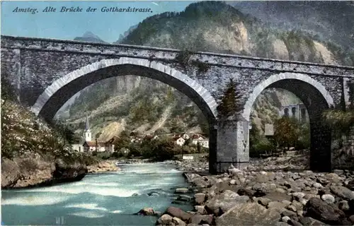 Amsteg - Alte Brücke -180820