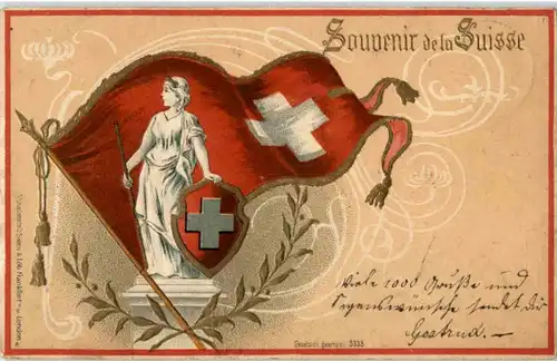Souvenir de la Suisse - Litho -187226