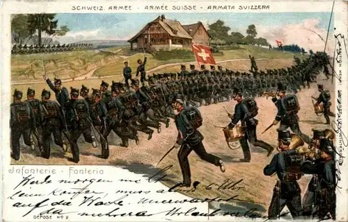 Armee suisse - Litho -187228
