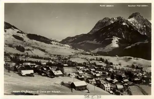 Chateau d Oex en Hiver -181906