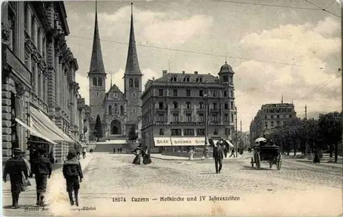 Luzern Hofkirche und 4 Jahreszeiten -139672