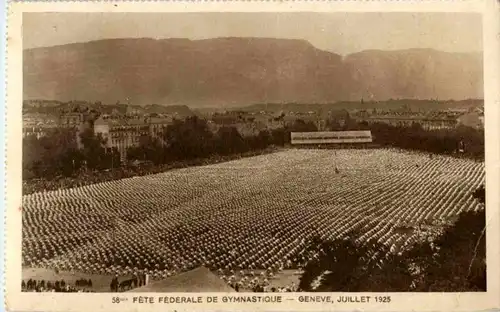 Geneve - Fete de Gymnastique 1925 -186646