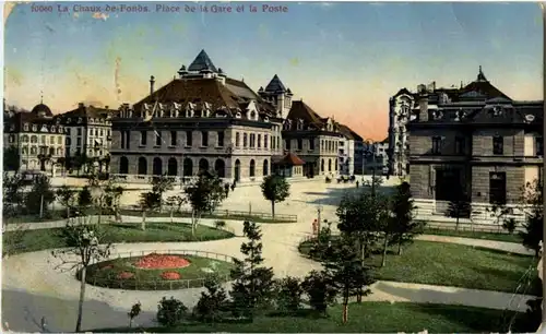 La chaux de Fonds - Place de la Gare -175764