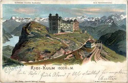 Rigi Kulm - Litho -187010