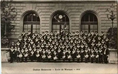 Geneve - Ecole de Musique 1912 -187148