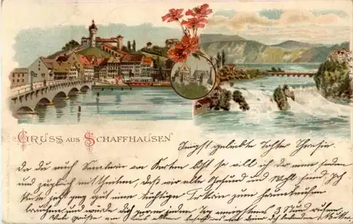 Schaffhausen - Litho -185708