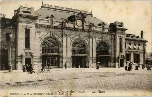 La Chaux de Fonds - La gare -175884