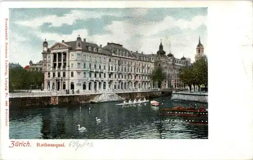 Zürich - Rathausquai -176226