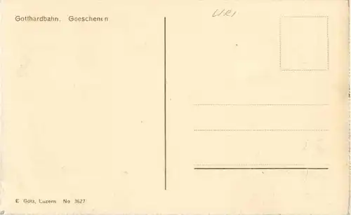 Gotthardbahn - Goeschenen -180784