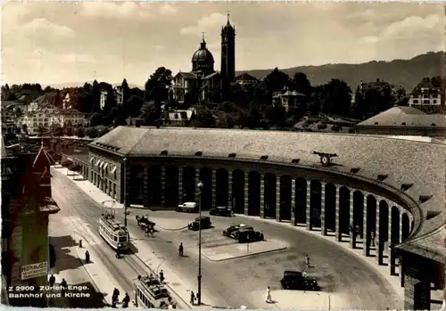 Zürich - Enge - Bahnhof -140276