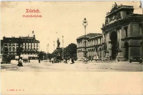 Zürich - Bahnhofplatz -176014