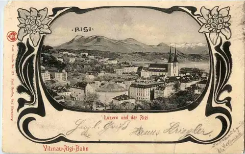 Luzern und der Rigi -187590