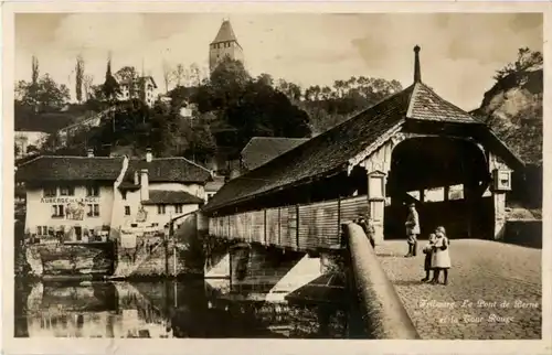 Fribourg - Le pont de Berne -177246