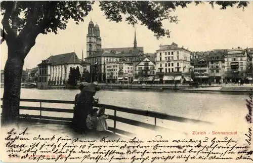 Zürich - Sonnenquai -176224