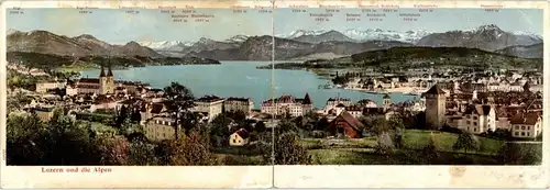 Luzern - Klappkarte -140698