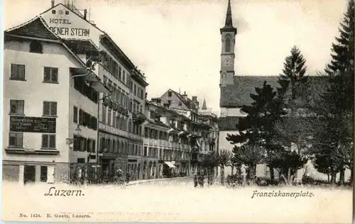 Luzern - Franziskanerplatz -140964