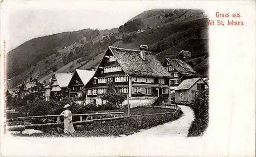 Gruss aus Alt St. Johann -179642