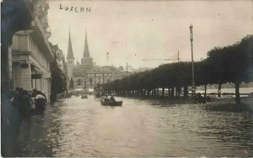 Luzern - Hochwasser -140988