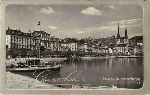 Luzern - Schweizerhofquai - Chocolat Suchard -141188