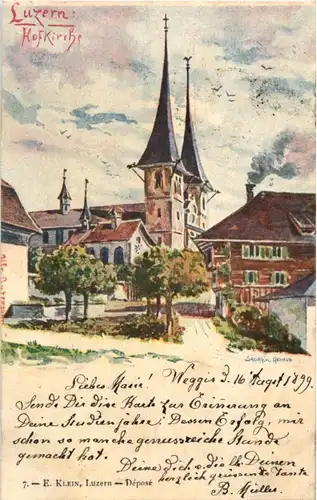 Luzern - Hofkirche -141466