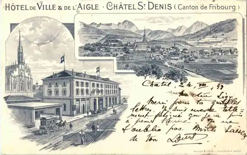 Chatel St. Denis - Hotel de Bille -177874