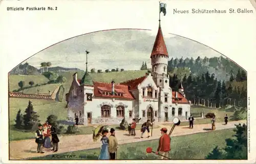 St. Gallen - Schützenfest 1904 -179256