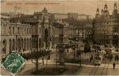 Zürich - Bahnhofplatz -176032