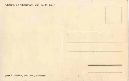 Chalets de chaumont vus de la Tour -175578