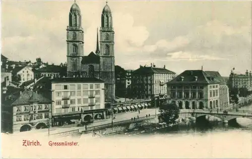 Zürich - Grossmünster -176848