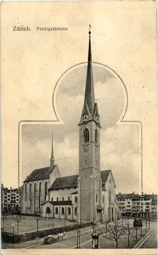 Zürich - Predigerkirche -176868