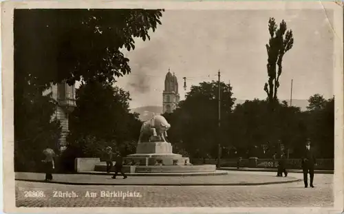 Zürich - Bürkliplatz -176820