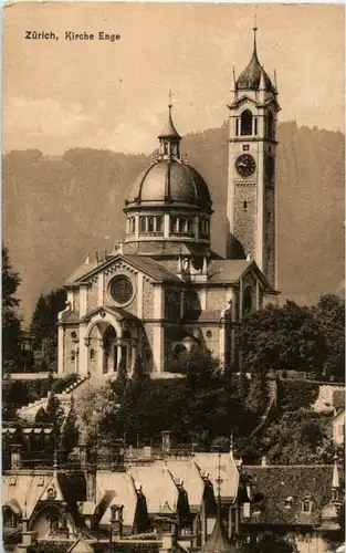 Zürich - Kirche Enge -176838