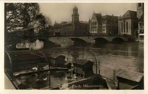 Zürich - Münsterbrücke -176196