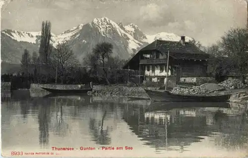 Gunten am Thunersee - Partie am See -142082