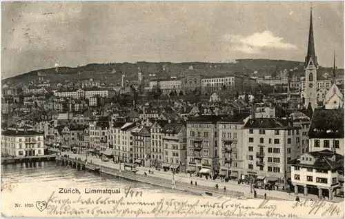 Zürich - Limmatquai -176258