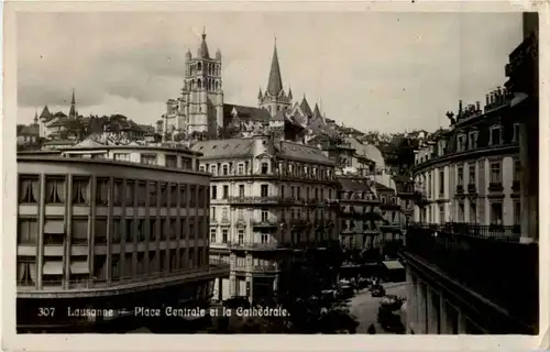 Lausanne - Place Centrale -182840